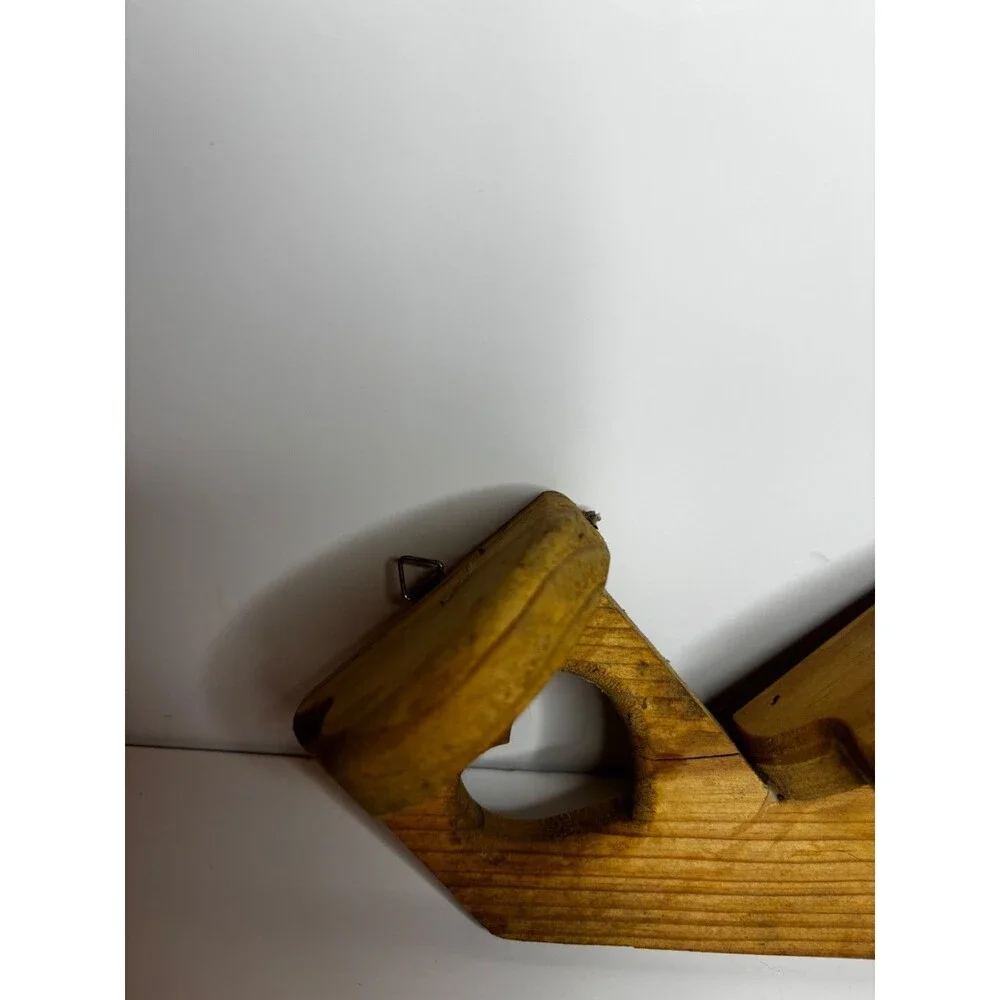 Wooden vintage hearts